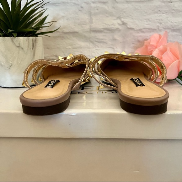 Studded Patent Leather Mules - Picture 7 of 8